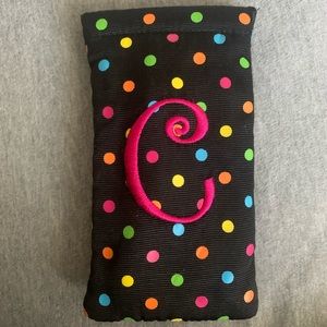Sunglasses/Glasses case Monogrammed “C”